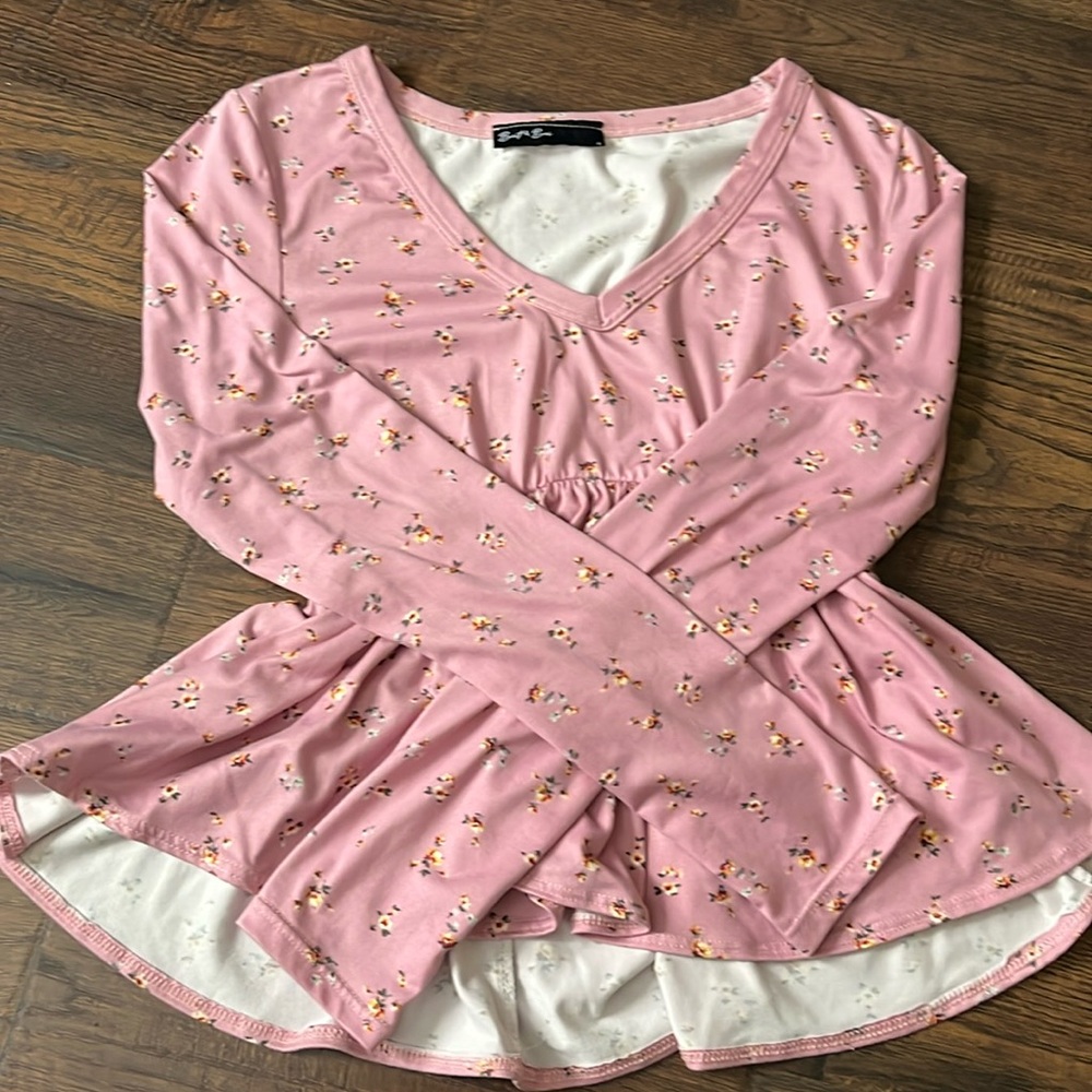 ruffly coquette shirt